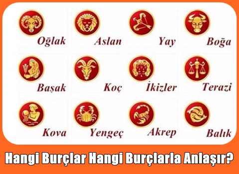 Hangi Burçlar Hangi Burçlarla Anlaşır?